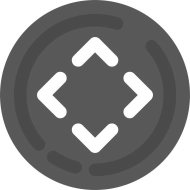 Bozuk para para para birimi simgesi katı biçiminde