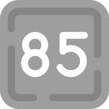 Modern b 'nin vektör illüstrasyonu eksik simgesi