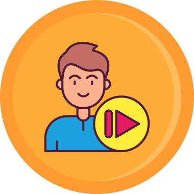 Vektör müzik simgesi illüstrasyonu