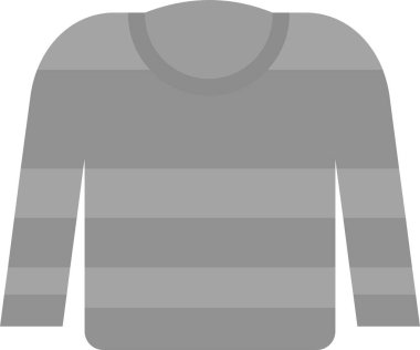 Gömlek simgesi, vektör illüstrasyon tasarımı