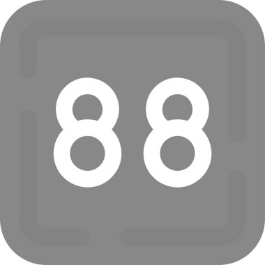 Modern b 'nin vektör illüstrasyonu eksik simgesi