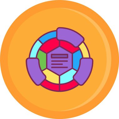 Kumarhane çipi simgesi, taslak biçimi