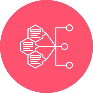 seo modern simgesinin vektör illüstrasyonu