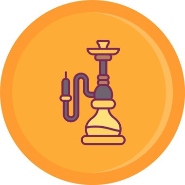 Nargile simgesi, anahat stili