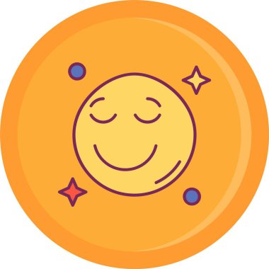 Vektör güneş simgesi illüstrasyonu