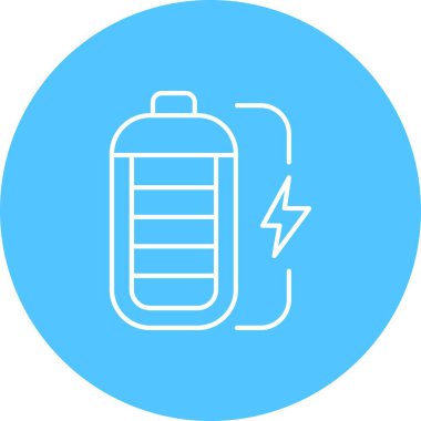 Enerji simgesinin vektör illüstrasyonu