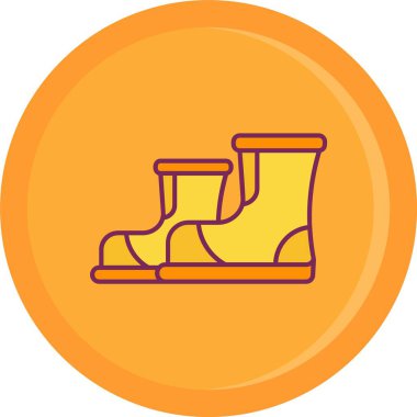 Çizme. Web simgesi basit illüstrasyon