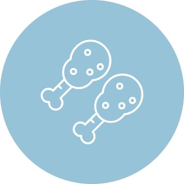 vektör bowling simgesi illüstrasyonu