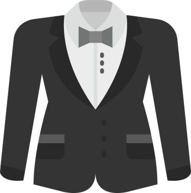 Kravat, illüstrasyon, beyaz arkaplanda vektör