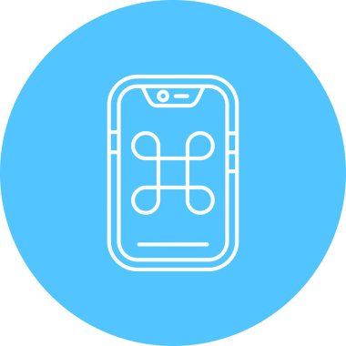 Vektör Mobil simge illüstrasyonu