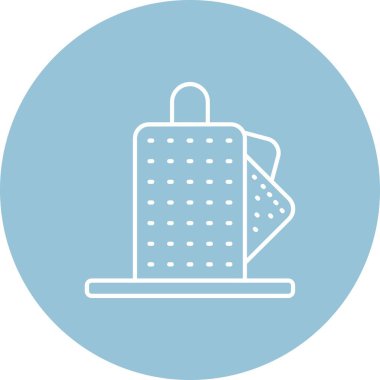 Güzel Pasta Çizgisi Vektör Simgesi