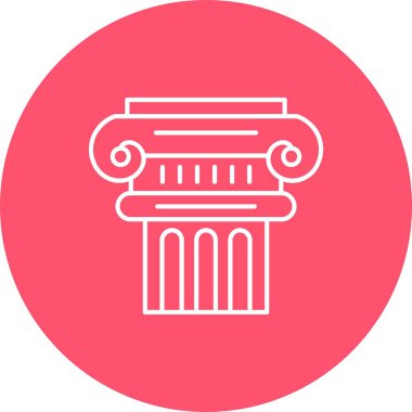 vektör sütun simgesi, vektör, illüstrasyon