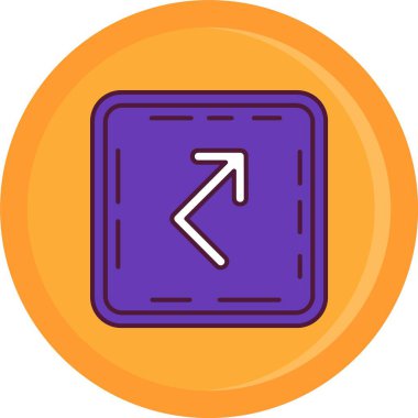 Oklu bir yol için doğru yön