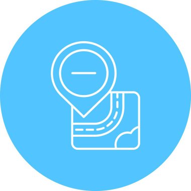 vektör gps konum simgesi