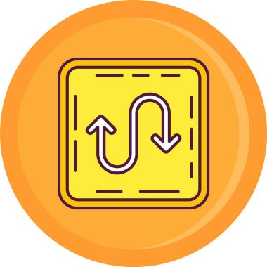 ok yönü simgesi, özet biçimi