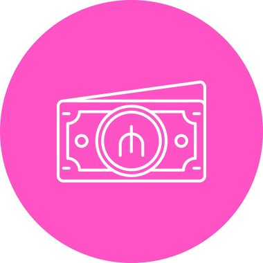 vektör para simgesi illüstrasyonu