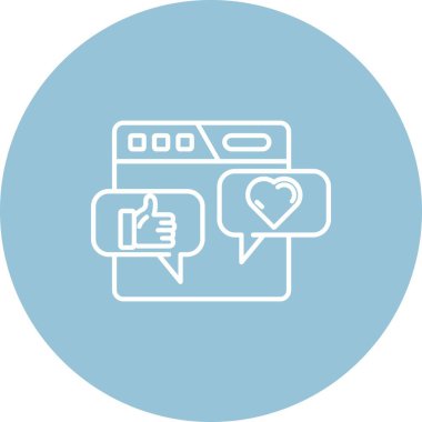 Simge vektör illüstrasyonu gibi