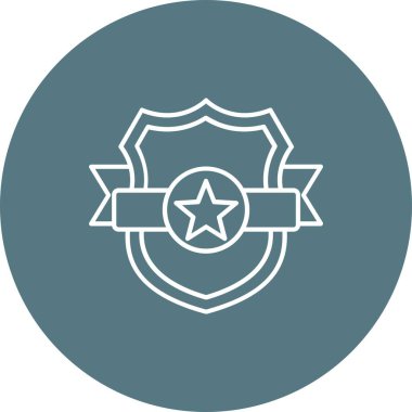 Eşsiz ateş vektör çizgisi simgesi