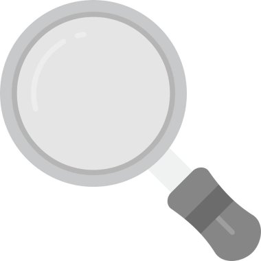 Dolu taslak biçiminde büyüteç simgesi bul