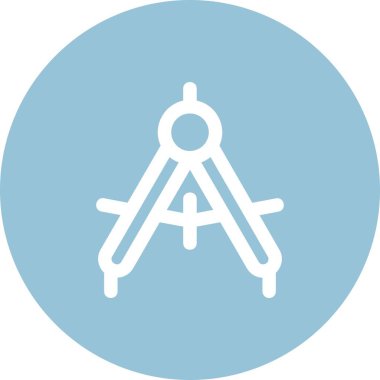 Vektör pusula simgesi simgesi