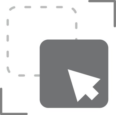 navigasyon konumu haritası simgesi ana hat biçiminde