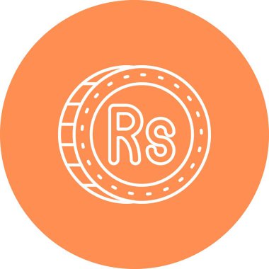 Benzersiz döviz değişim vektör simgesi