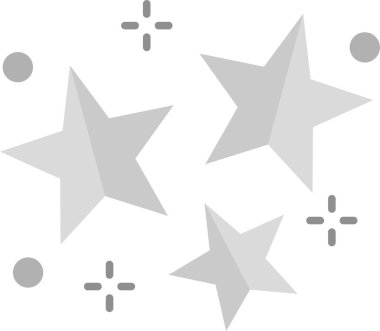 Beyaz zemin üzerinde yıldızlar ve boyutlar olan kusursuz desen