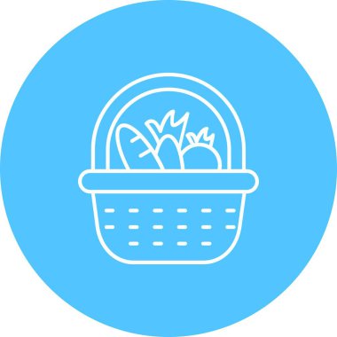 Benzersiz kaktüs vektör çizgisi simgesi