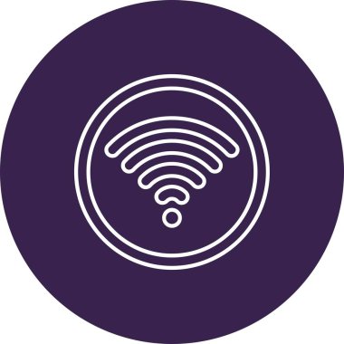 wifi simgesi vektör illüstrasyonu