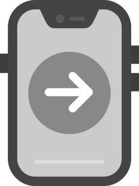 - Telefon. Web simgesi basit illüstrasyon