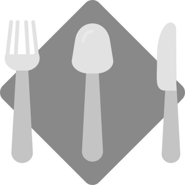 yiyecek ikonu vektör illüstrasyonu