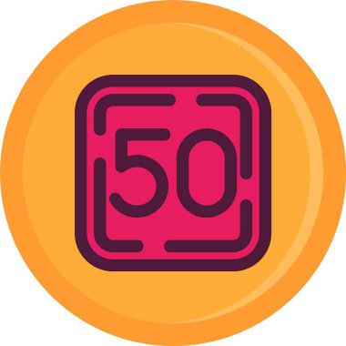 Modern simgenin vektör illüstrasyonu