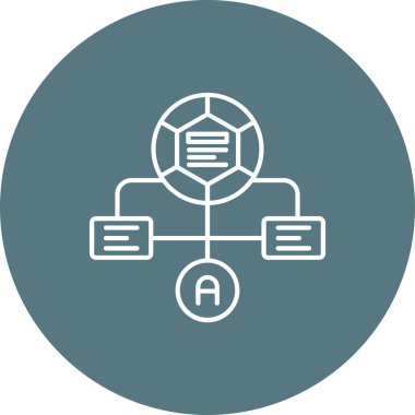 Dosya simgesinin vektör illüstrasyonu