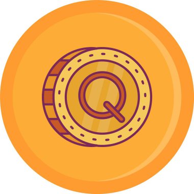 Bir ahşap simgenin vektör illüstrasyonu