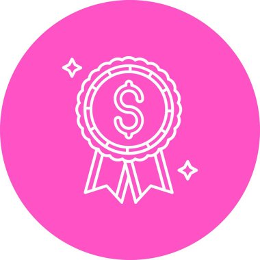 vektör para simgesi illüstrasyonu