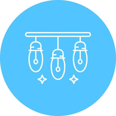 Benzersiz hava balonu vektör simgesi