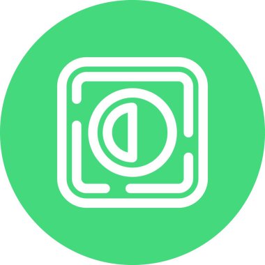 güzel cd vektör çizgisi simgesi