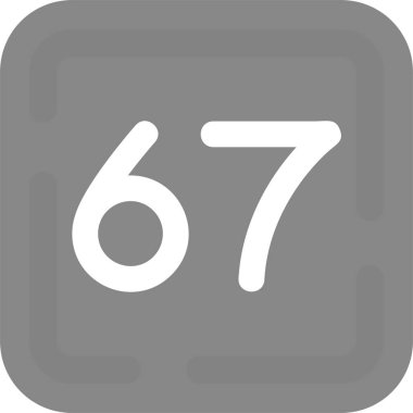 78 simge, vektör illüstrasyonu