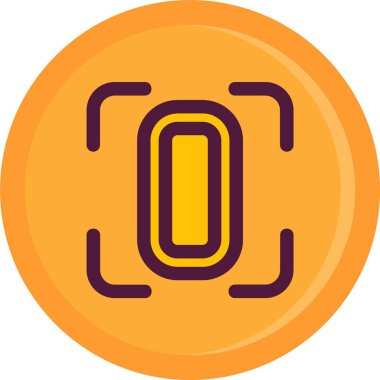 Vektör evrensel simgesi Trendy bakmak.