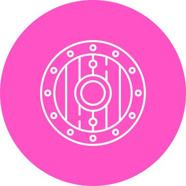 Eşsiz Japon yemek vektörü simgesi.