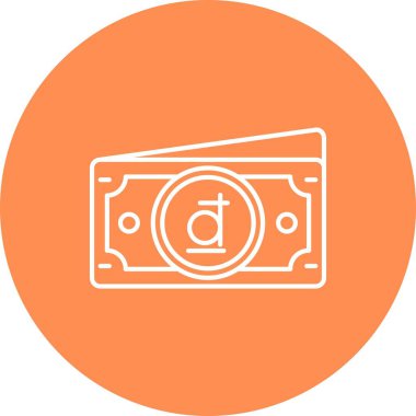 vektör para simgesi illüstrasyonu