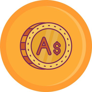 Modern simgenin vektör illüstrasyonu