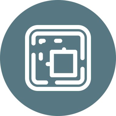 Benzersiz para vektör simgesi