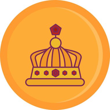 vector illustration of crown icon