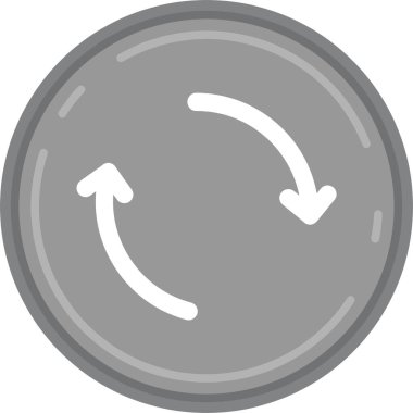 Eğilim biçimi izole edilmiş arkaplanda ok simgesi