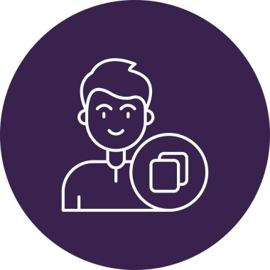 Vektör Kahve Simgesi illüstrasyonu