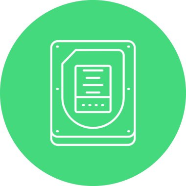 Vektör belgesi Simge illüstrasyonu