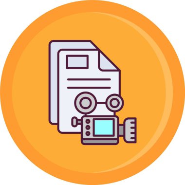 Yazıcı simgesi vektör illüstrasyonu