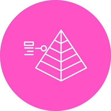 Vektör koni ico, vektör illüstrasyonu