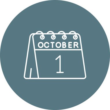 Ekim 2 ve bir günlük takvimde tarih